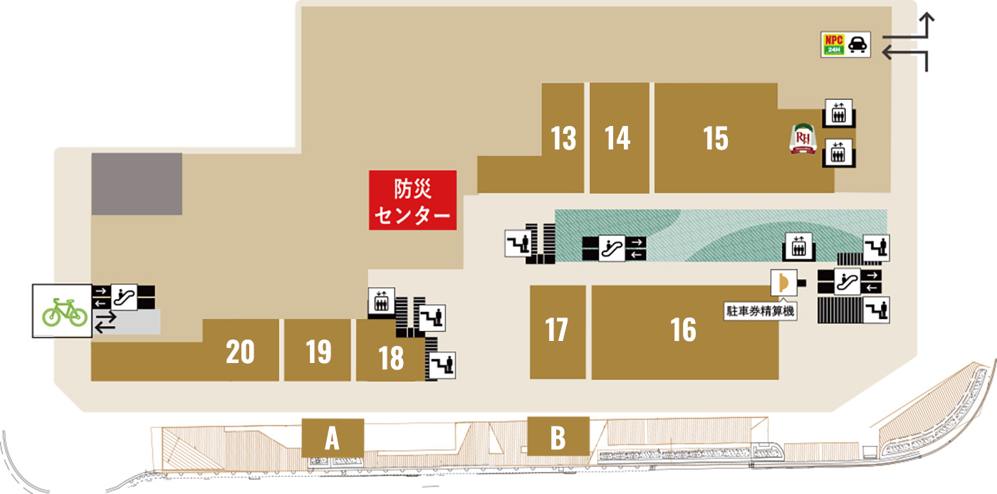 1Fフロアガイド